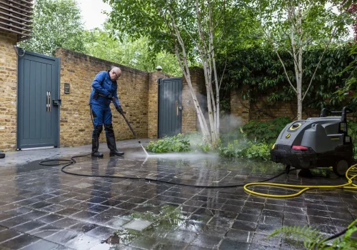 pressure washing